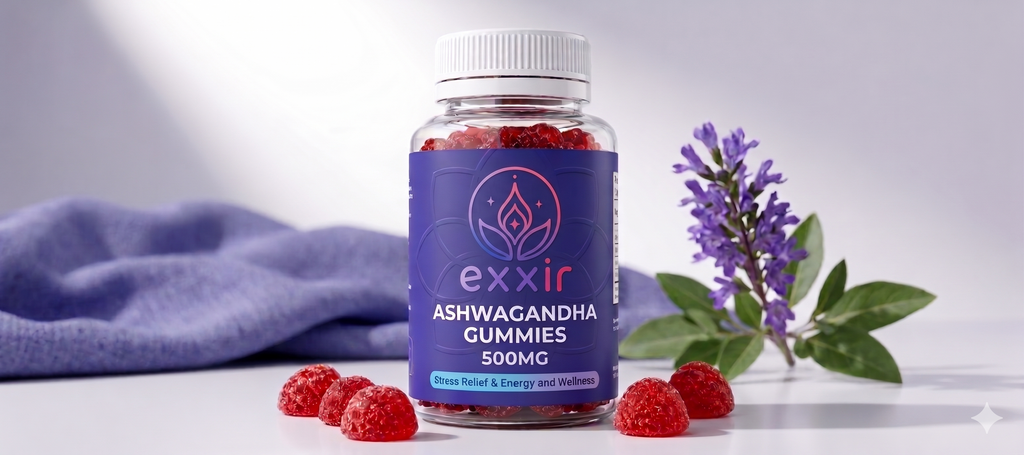 Exxir™ Ashwagandha Gummies 🌿🍓