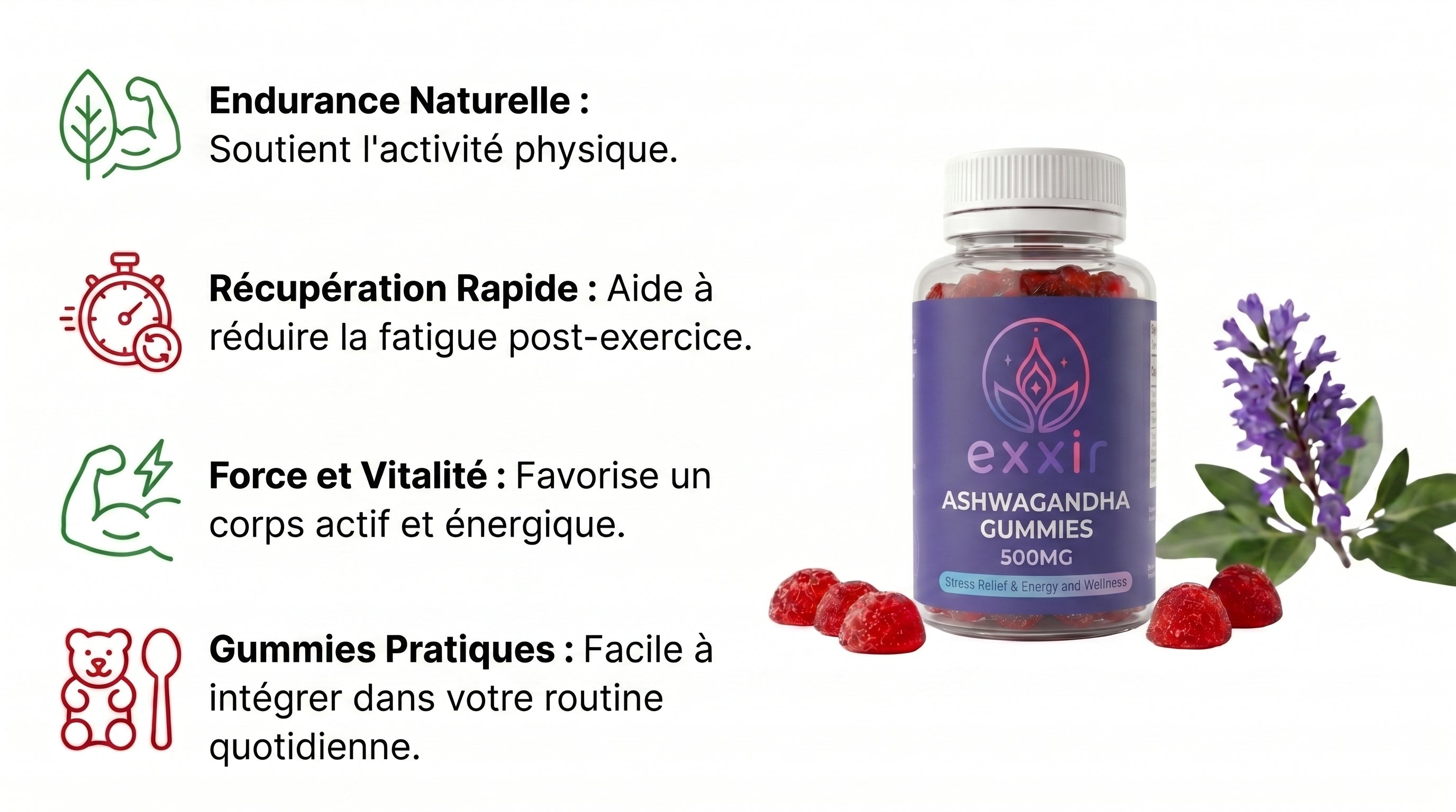 Exxir™ Ashwagandha Gummies 🌿🍓
